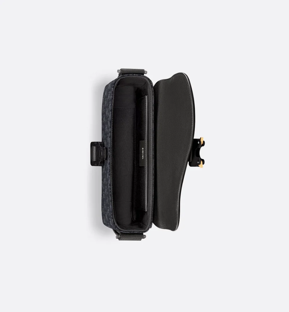 Dior Saddle Messenger Bag Oblique Black - Afbeelding 3