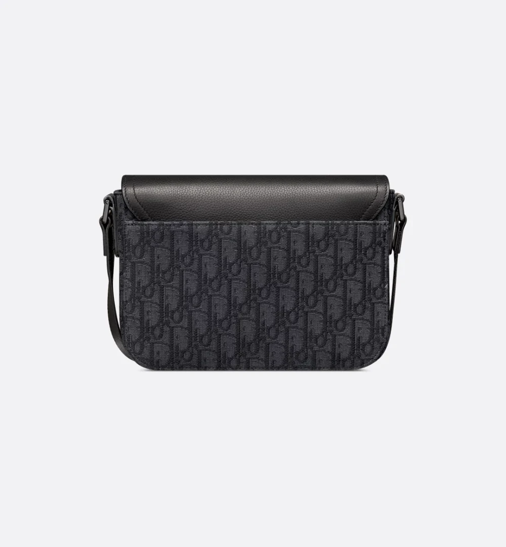 Dior Saddle Messenger Bag Oblique Black - Afbeelding 5