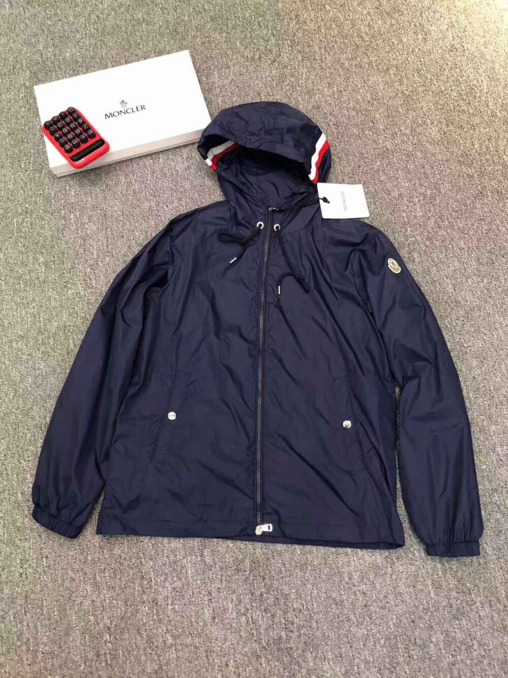 Moncler Grimpeurs Jacket Dark Blue